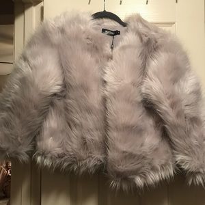 Missguided fur jacket